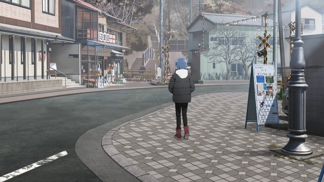 In front of Senzu Station